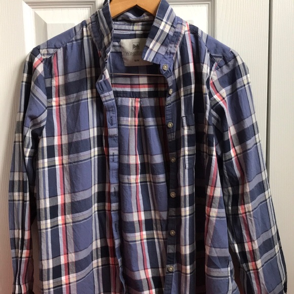 Flannel Style Button Down - Picture 1 of 3